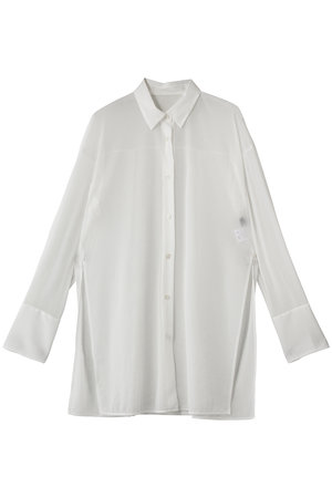 アンクレイヴ/uncraveのトリコットシフォン ロングシャツ(110400/110403)