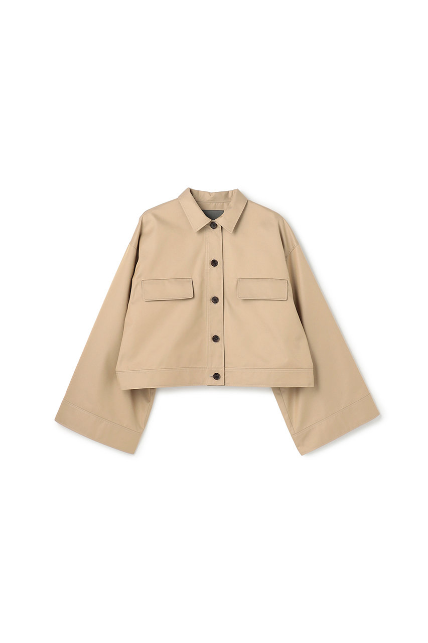 アンクレイヴ/uncraveの【2/12 12:00販売開始】チノギャバジン ブルゾン(ベージュ/JKUVGW0200)