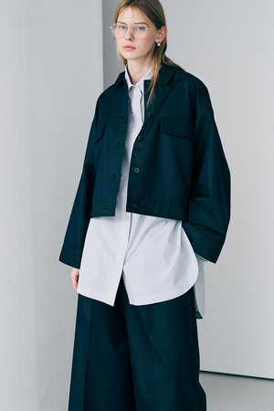 アンクレイヴ/uncraveの【2/12 12:00販売開始】チノギャバジン ブルゾン(110800/110802)