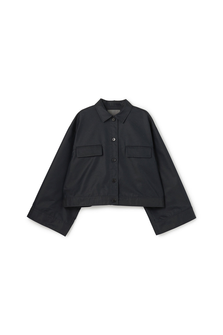 アンクレイヴ/uncraveの【2/12 12:00販売開始】チノギャバジン ブルゾン(ネイビー/JKUVGW0200)