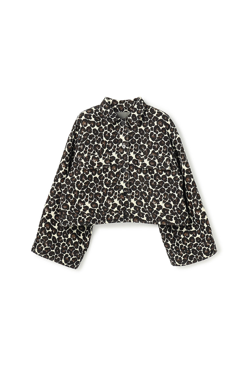 アンクレイヴ/uncraveの【2/12 12:00販売開始】レオパードジャガード ブルゾン(レオパード/JKUVGW0210)