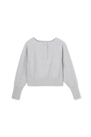 アンクレイヴ/uncraveの【2/12 12:00販売開始】スウェットライクニット ヘンリーネックトップス(110100/110103)