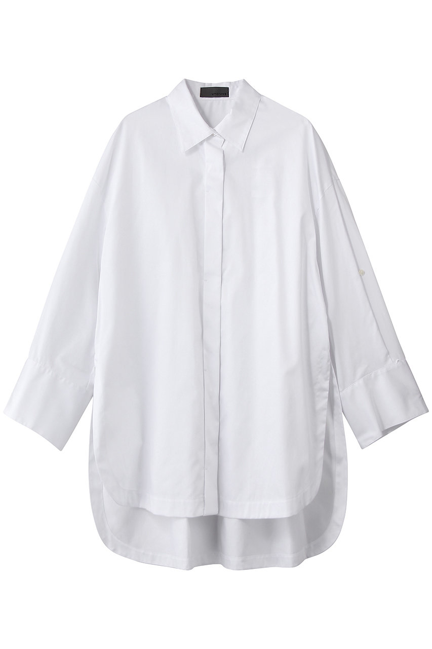 コットンクロスプレーン BIGシャツ