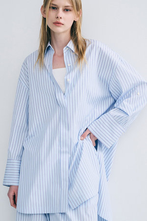 アンクレイヴ/uncraveのTHOMAS MASON BIGシャツ(110400/110403)