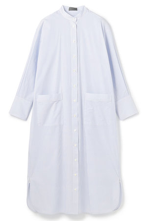 アンクレイヴ/uncraveのコットンクロスストライプ シャツワンピース(110500/110503)