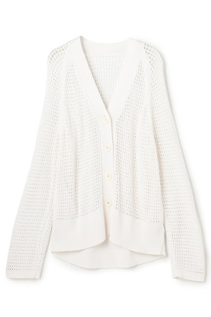 アンクレイヴ/uncraveの【予約販売】メッシュニット カーディガン(110300/110303)