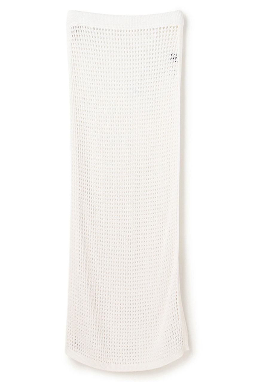 アンクレイヴ/uncraveのメッシュニット タイトスカート(オフ/SKUVLS0304)