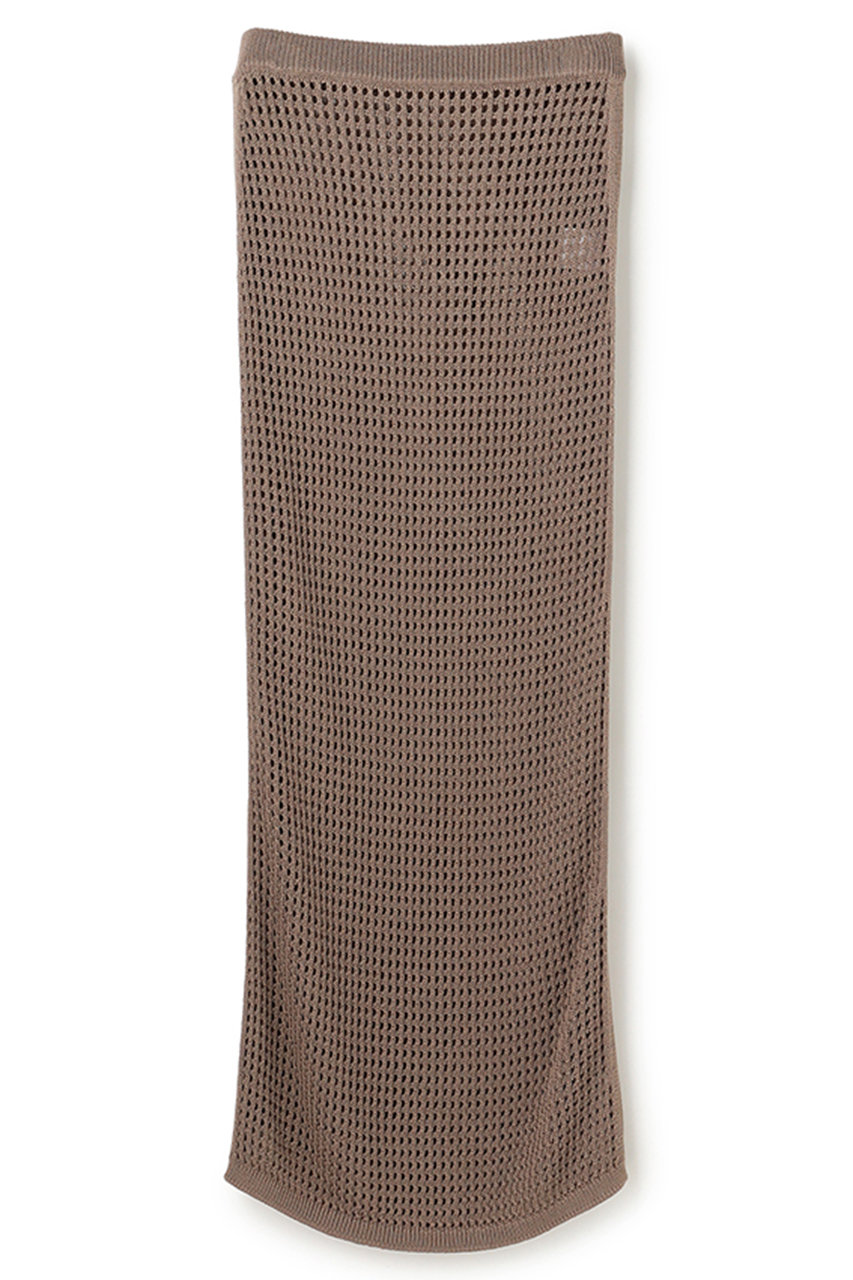 アンクレイヴ/uncraveのメッシュニット タイトスカート(トープ/SKUVLS0304)