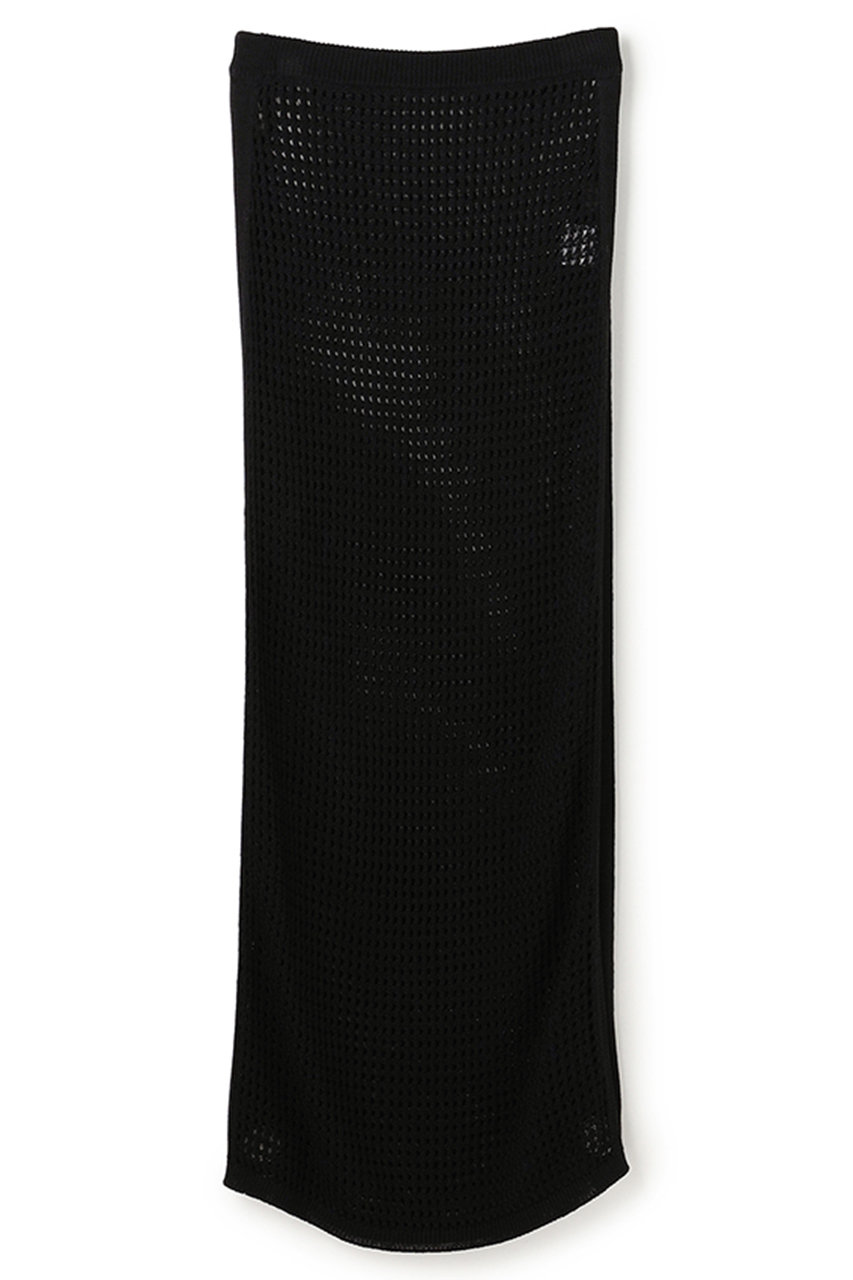 アンクレイヴ/uncraveの【予約販売】メッシュニット タイトスカート(ブラック/SKUVLS0304)