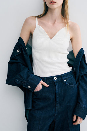 アンクレイヴ/uncraveのカップ付きキャミソール(110100/110101)