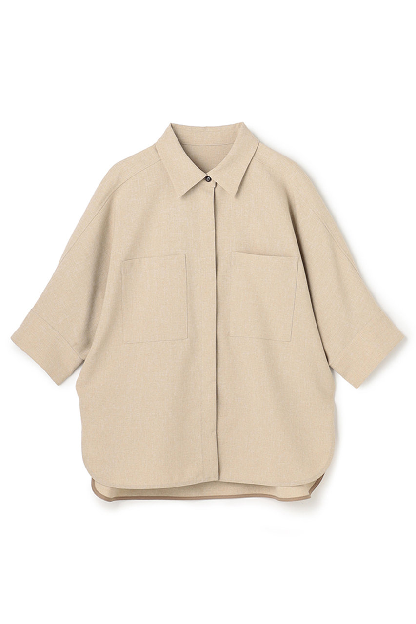 ウォッシャブルドライサップ ドルマンシャツ