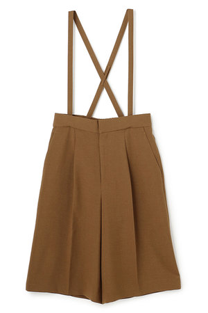 アンクレイヴ/uncraveのウォッシャブルドライサップ バミューダパンツ（サスペンダー付き）