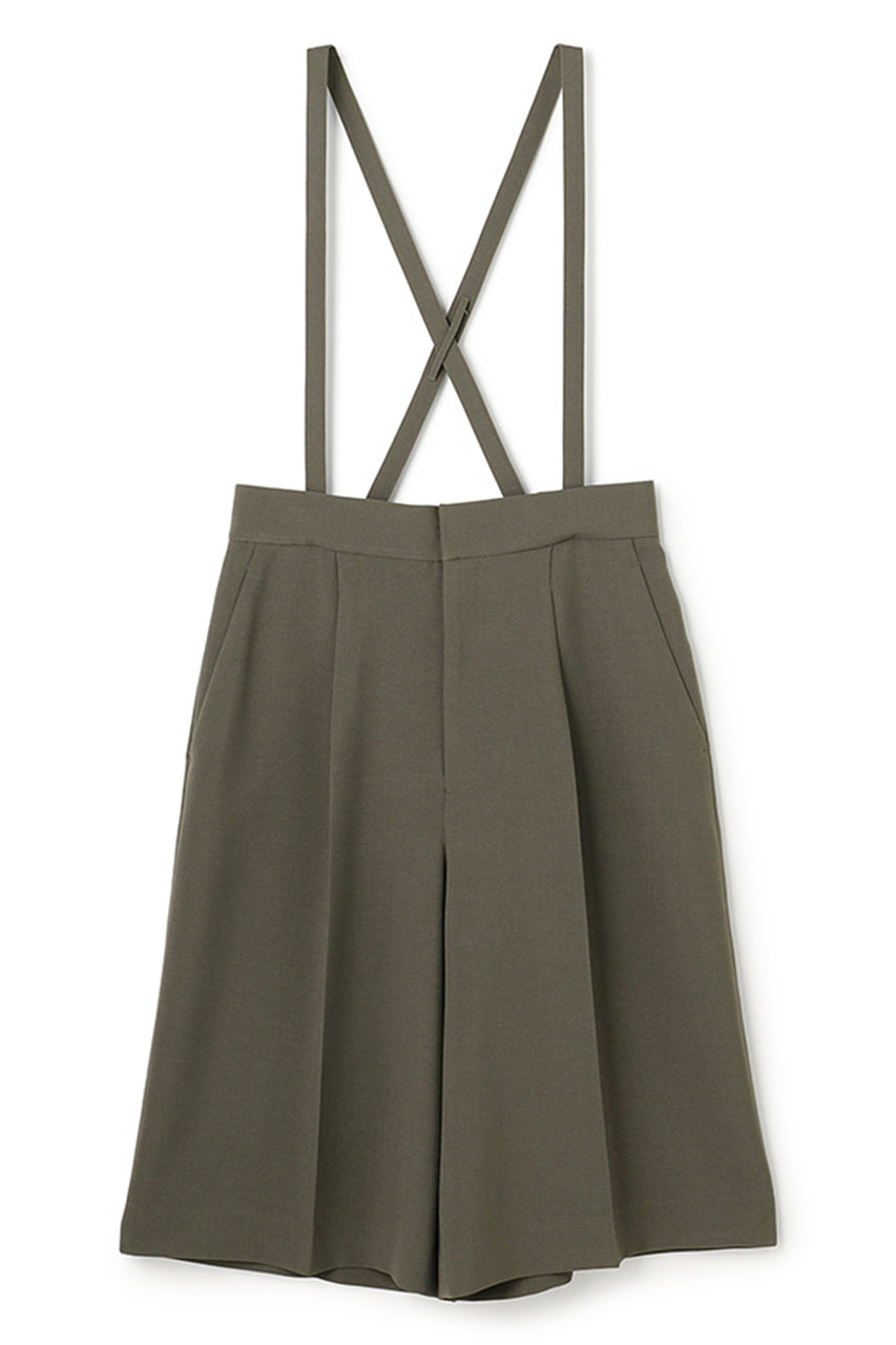 ウォッシャブルドライサップ バミューダパンツ（サスペンダー付き）