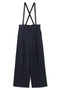 ウォッシャブルドライサップ ワイドパンツ（サスペンダー付き） アンクレイヴ/uncrave ネイビー