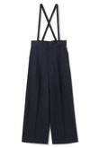 ウォッシャブルドライサップ ワイドパンツ（サスペンダー付き） アンクレイヴ/uncrave