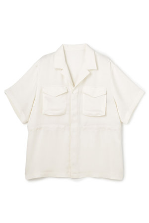 アンクレイヴ/uncraveのライトダブルサテン シャツジャケット(110800/110801)