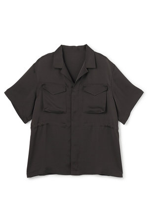 アンクレイヴ/uncraveのライトダブルサテン シャツジャケット(110800/110801)