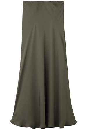 アンクレイヴ/uncraveのライトダブルサテン バイアススカート(110700/110703)