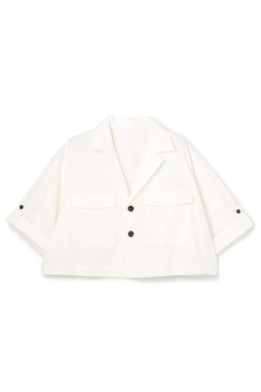 アンクレイヴ/uncraveの【予約販売】クールタッチカラータイプライター シャツジャケット(オフ/JKUVLS0402)