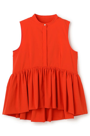 アンクレイヴ/uncraveの【4/1 12:00販売開始】クールタッチカラータイプライター ペプラムブラウス(110400/110401)