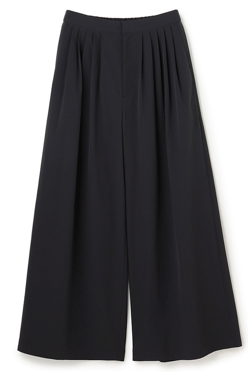 アンクレイヴ/uncraveのクールタッチカラータイプライター ワイドパンツ(ブラック/PRUVLS0402)