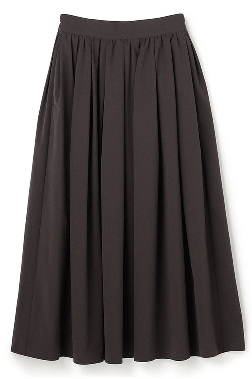 アンクレイヴ/uncraveの【予約販売】クールタッチカラータイプライター フレアスカート(ダークブラウン/SKUVLS0402)