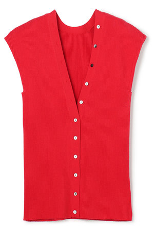 アンクレイヴ/uncraveの【4/1 12:00販売開始】スムースニット 2WAYジレ(110300/110301)