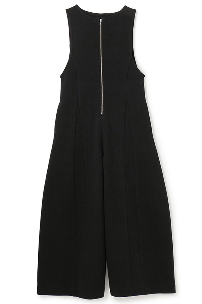 アンクレイヴ/uncraveの【予約販売】スムースニット オールインワン(ブラック/OPUVLS0302)