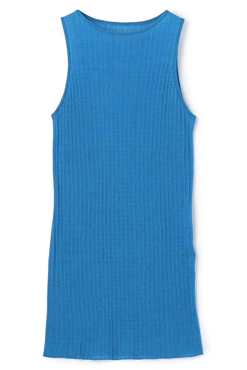 アンクレイヴ/uncraveの【4/1 12:00販売開始】ランダムリブシアーニット タンクトップ(ロイヤルブルー/KRUVLS0409)