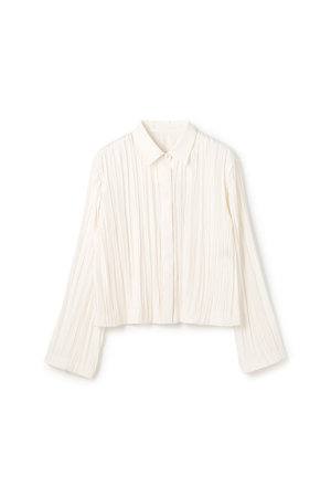 アンクレイヴ/uncraveの【予約販売】マシーンプリーツ シャツ(110400/110402)