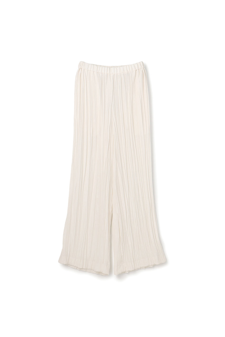 アンクレイヴ/uncraveのマシーンプリーツ ギャザーパンツ(オフ/PRUVLS0306)