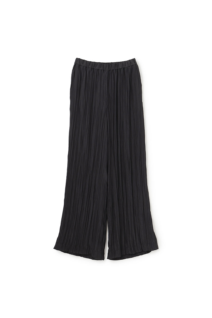 アンクレイヴ/uncraveの【予約販売】マシーンプリーツ ギャザーパンツ(ブラック/PRUVLS0306)