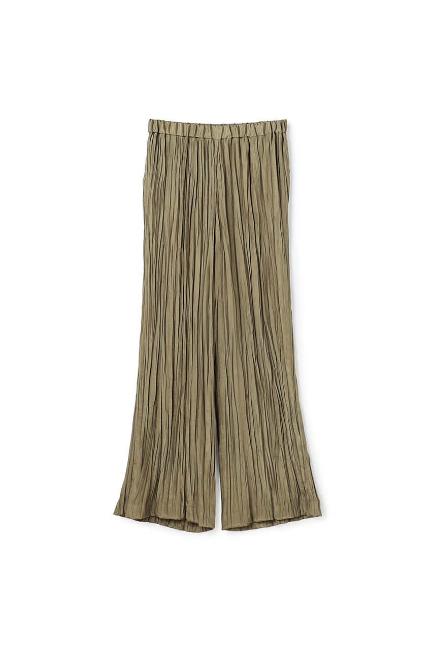 アンクレイヴ/uncraveの【予約販売】マシーンプリーツ ギャザーパンツ(カーキベージュ/PRUVLS0306)