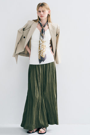 アンクレイヴ/uncraveの【予約販売】マシーンプリーツ フレアスカート(110700/110703)