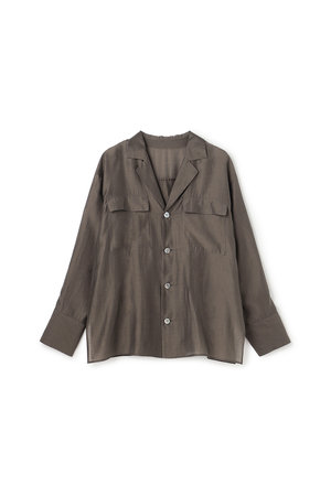 アンクレイヴ/uncraveの【予約販売】【UNISEX】リヨセルシルクローン シャツ(110400/110403)