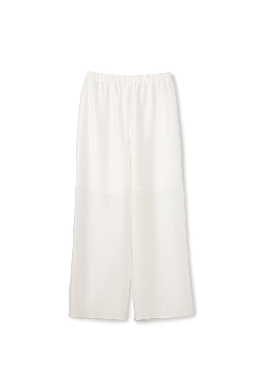 アンクレイヴ/uncraveの【4/15 12:00販売開始】リヨセルシルクローン ギャザーパンツ(オフ/PRUVLM0405)