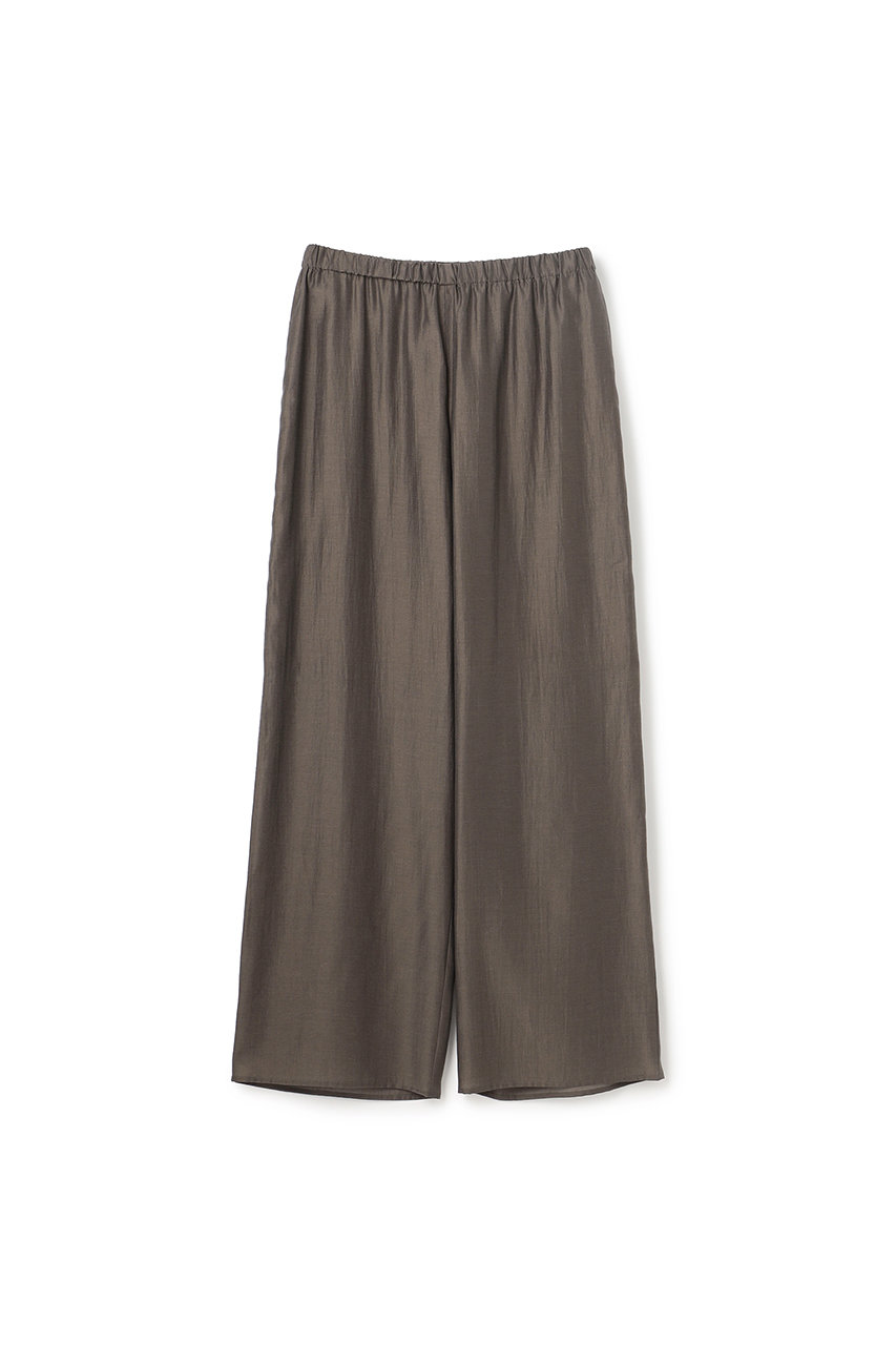 アンクレイヴ/uncraveの【4/15 12:00販売開始】リヨセルシルクローン ギャザーパンツ(トープ/PRUVLM0405)