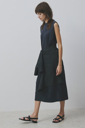 アンクレイヴ/uncraveのダブルフェイスジャージーワンピース(110500/110503)