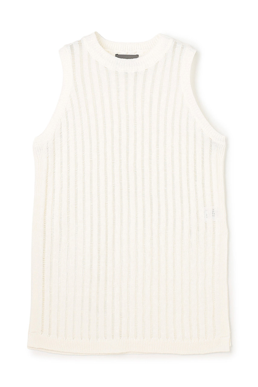 アンクレイヴ/uncraveの【4/29 12:00販売開始】ラミーリネンニット タンクトップ(オフ/KRUVLM0508)