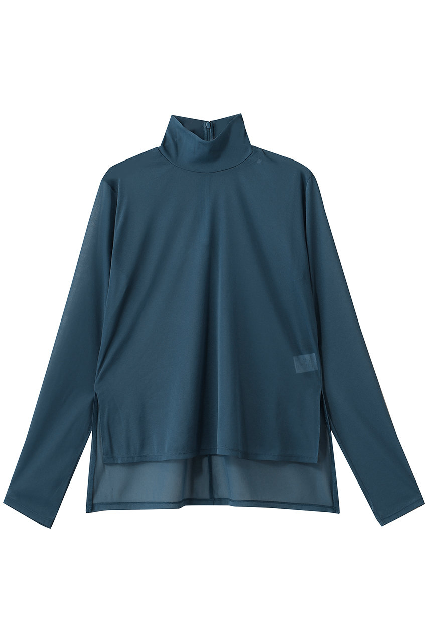 トリコットシフォン タートルトップス
