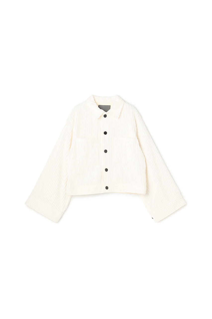 uncrave コーデュロイ ブルゾン (オフ, U) アンクレイヴ ELLE SHOP
