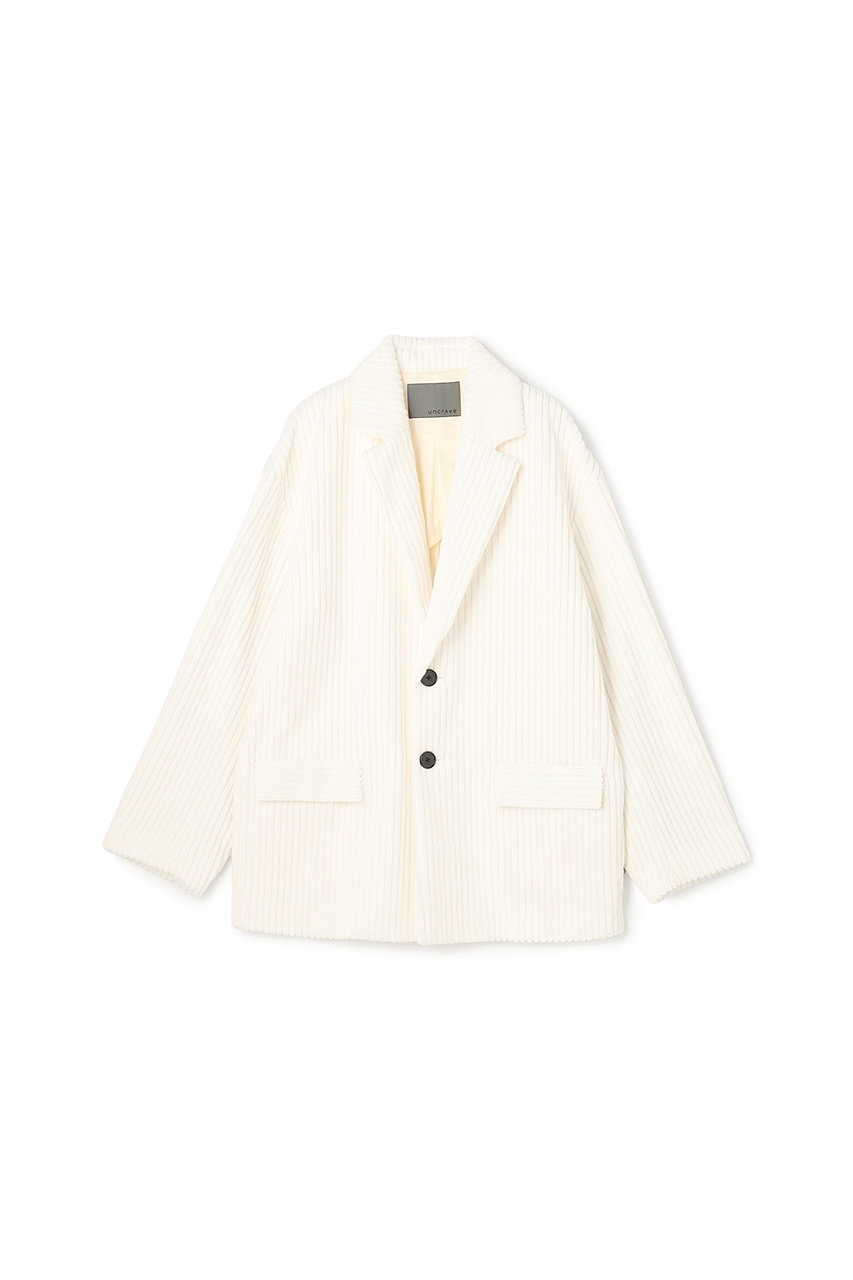uncrave コーデュロイ ジャコット (オフ, F) アンクレイヴ ELLE SHOP