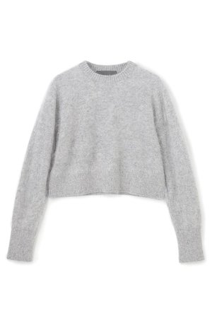 アンクレイヴ/uncraveのカシミヤファーニット ショートトップス(110300/110301)