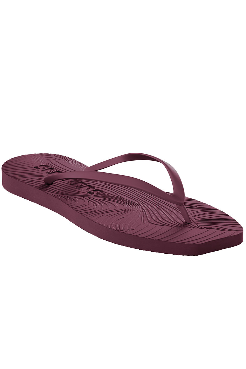SLEEPERS Taperd ビーチサンダル (バーガンディ, 38(24.0-24.5cm)) スリーパーズ ELLE SHOP SLEEPERS Taperd ビーチサンダル (バーガンディ, 38(24.0-24.5cm)) スリーパーズ ELLE SHOP