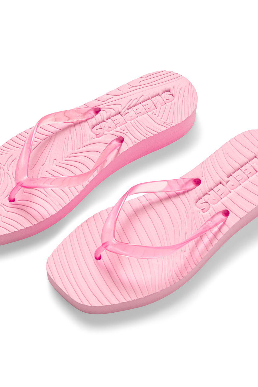 SLEEPERS ビーチサンダル 37 新品未使用 SLEEPERS(スリーパーズ)｜Tapered Plattform Transparent ビーチ