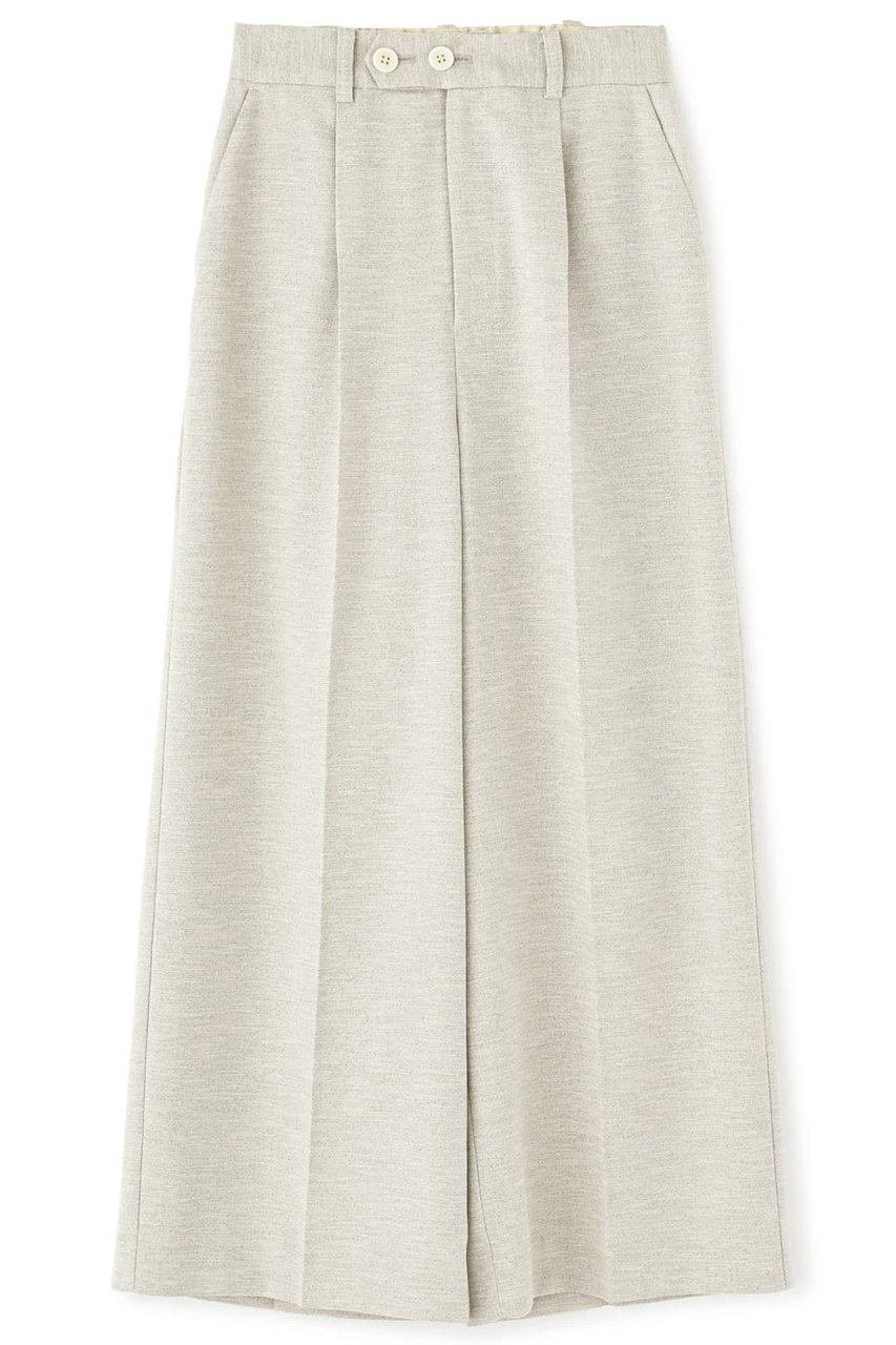 STRATA ダブルボタンストレートパンツ (グレージュ, XS) エストラータ ELLE SHOP STRATA ダブルボタンストレートパンツ (グレージュ, XS) エストラータ ELLE SHOP