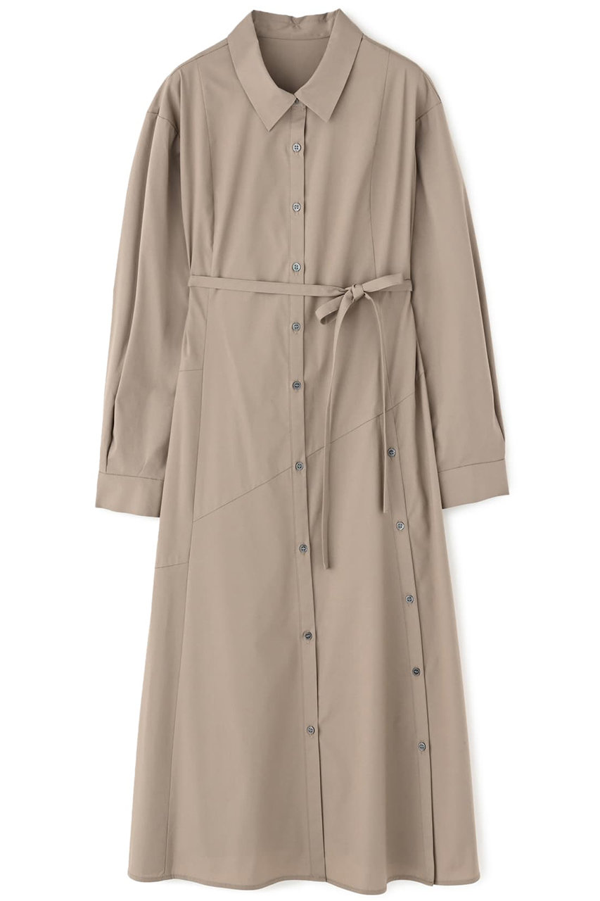 STRATA ボタンスリットシャツワンピース (カーキ, Short) エストラータ ELLE SHOP STRATA ボタンスリットシャツワンピース (カーキ, Short) エストラータ ELLE SHOP