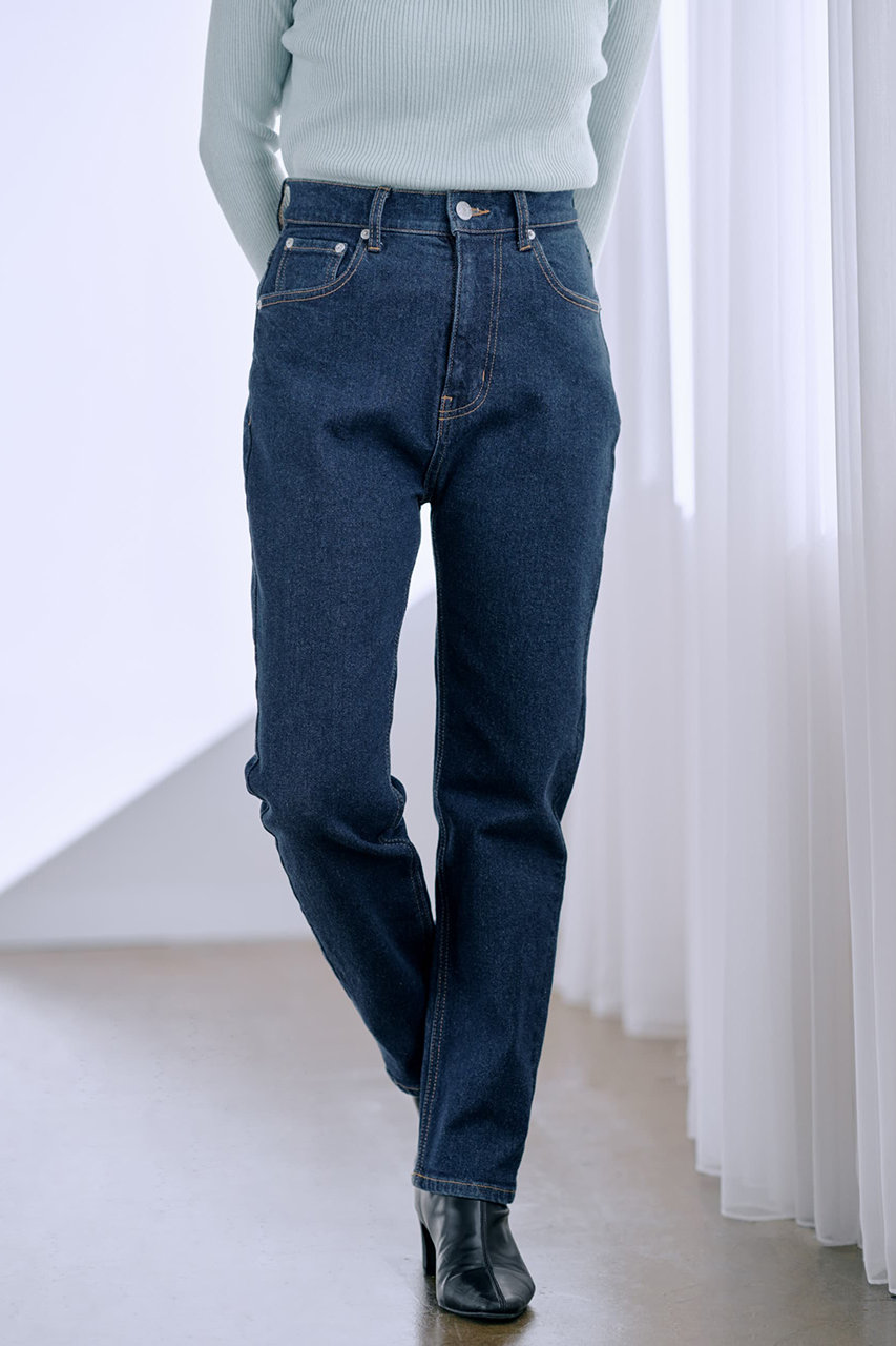 STRATA 【COHINA】DENIM スリムストレート (インディゴ, Regular(S)) エストラータ ELLE SHOP STRATA 【COHINA】DENIM スリムストレート (インディゴ, Regular(S)) エストラータ ELLE SHOP