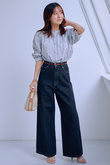 【COHINA】KUROKI DENIM フレアワイド