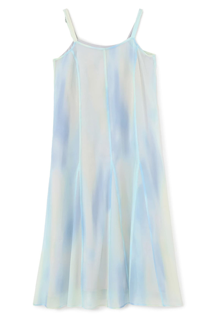 STRATA グラデーションマーブルキャミワンピースセット (ブルー, ONE SIZE) エストラータ ELLE SHOP STRATA グラデーションマーブルキャミワンピースセット (ブルー, ONE SIZE) エストラータ ELLE SHOP